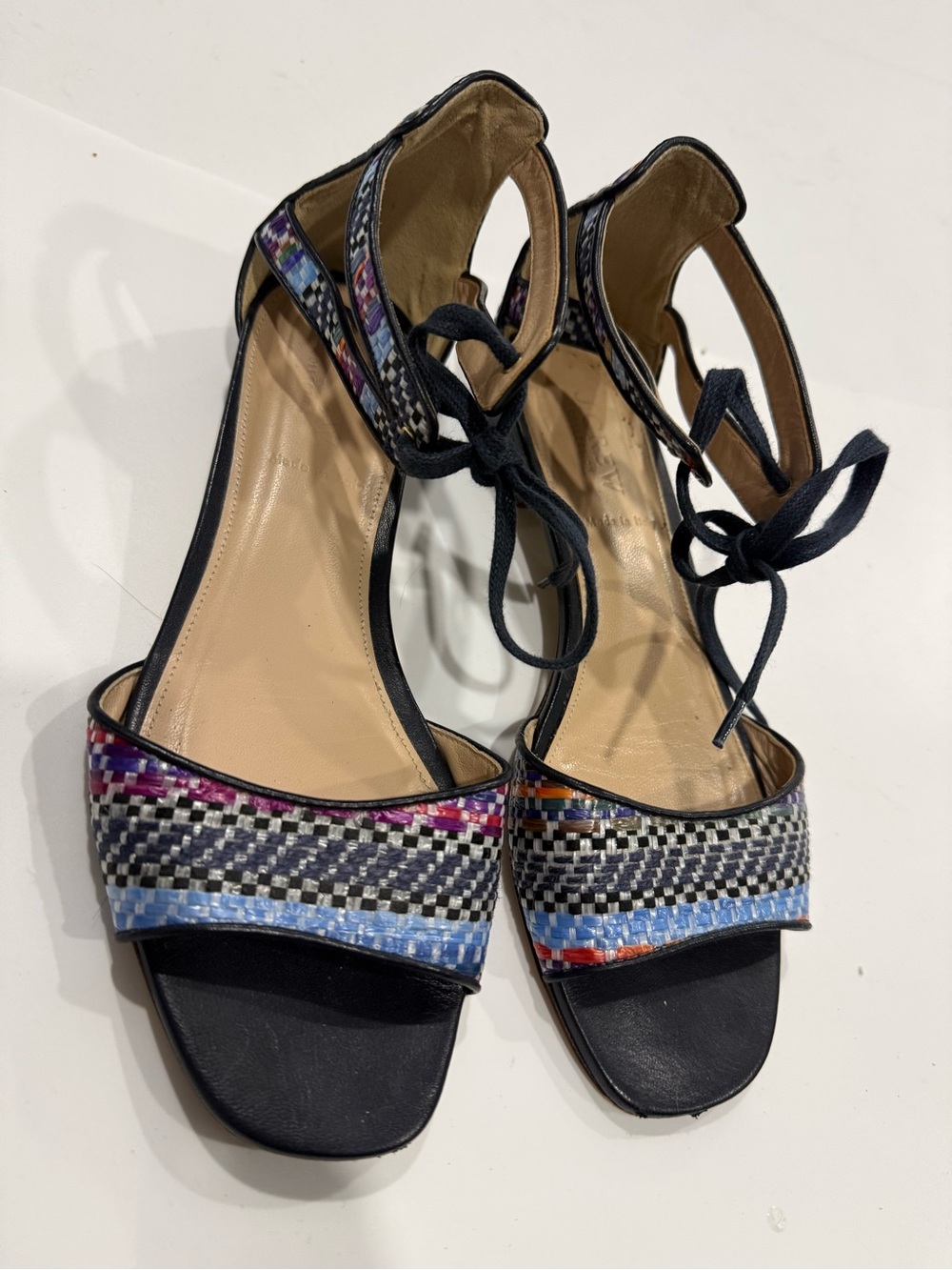 J. Crew woven sandal